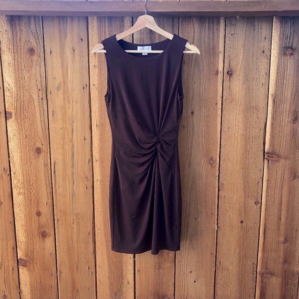 Velvet by Spencer & Graham Sheath Knot Dress S